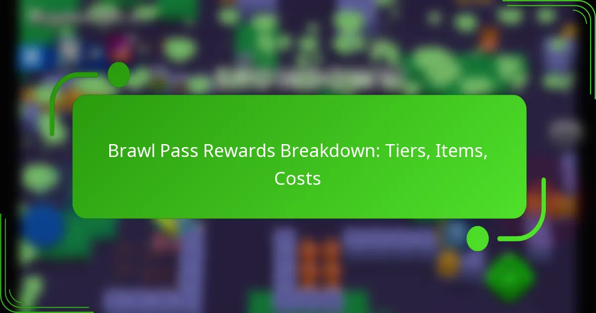 Brawl Pass Rewards Breakdown: Tiers, Items, Costs
